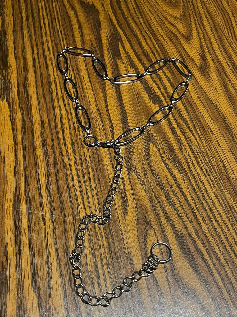 Silver Chain Link Body Belt – Women Accessories